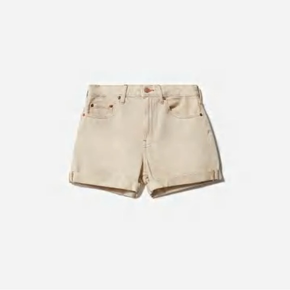 Everlane The Denim Short - clay, organic cotton - Picture 1 of 3